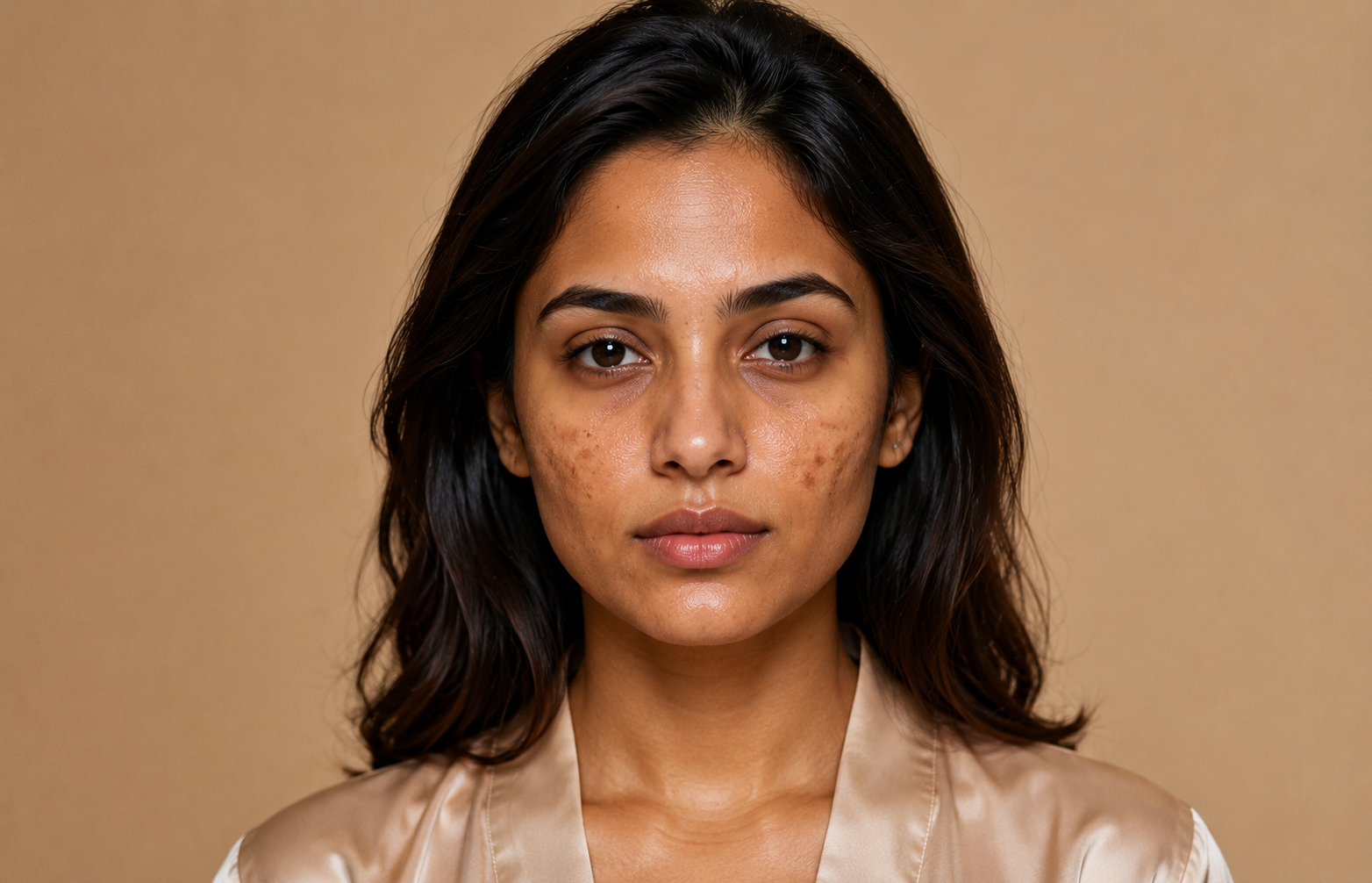 a image of person before using glutathione cream for pigmentation Glutanex cream